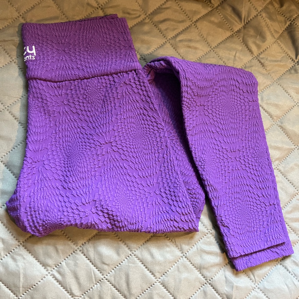 Purple BBB Mermaid Leggings